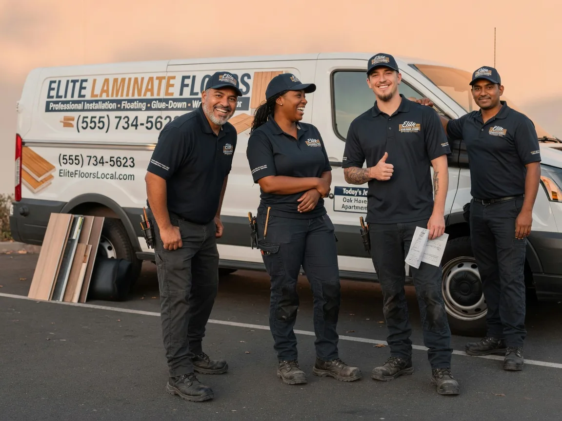 Laminate flooring installation company in Bluffton, AR
